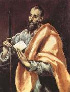 El Greco St Paul (df01) china oil painting reproduction